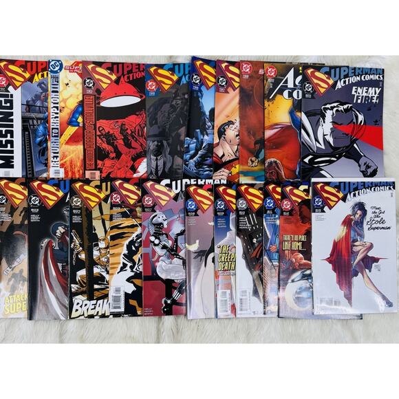 Superman Action Comics 792-798 800-813 Lot - Picture 1 of 7